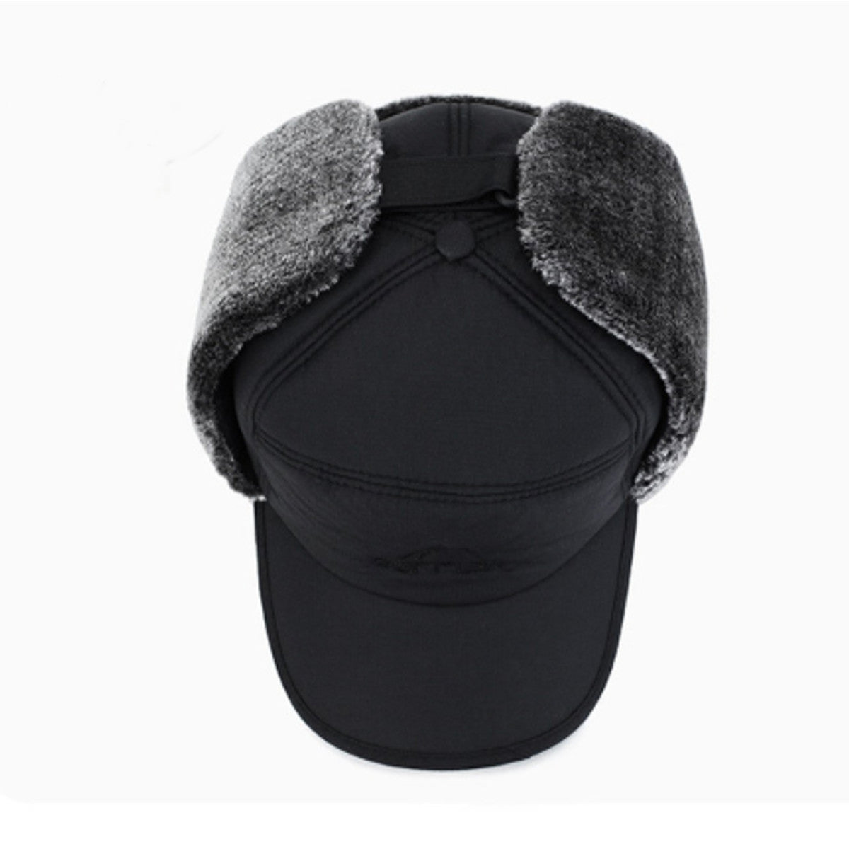 Men’s Insulated Winter Trapper Cap – Ear-Covering Outdoor Hat with Detachable Face Mask