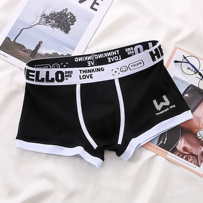 Men’s Contrast-Trim Boxer Briefs – Supportive Stretch Underwear for Everyday Comfort