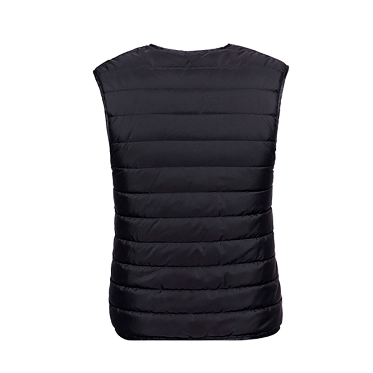 Men’s USB Heated Quilted Vest – Adjustable Warm Water-Resistant Winter Gilet for Outdoor and Everyday Wear