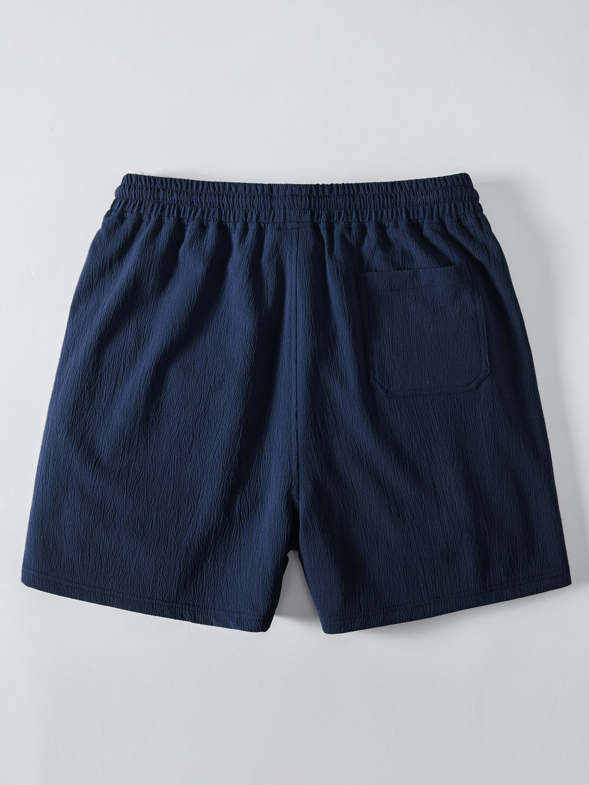 Men’s Crinkle Cuban Collar Co-Ord – Lightweight Shirt and Drawstring Shorts