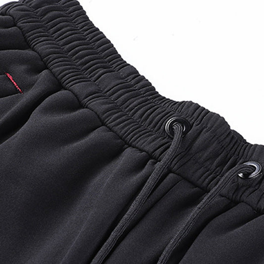 Unisex USB Heated Winter Trousers – Adjustable Drawstring Joggers with Back and Waist Heating