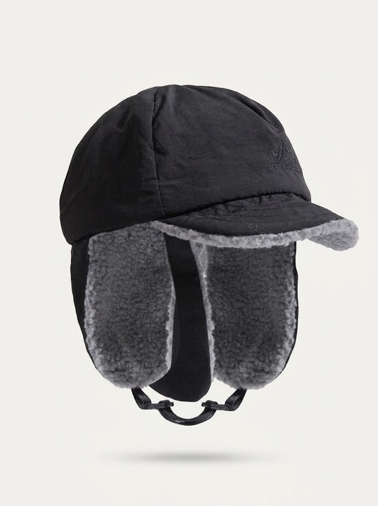 Men’s Fleece-Lined Winter Bomber Hat – Ear-Protective Outdoor Cold-Weather Cap