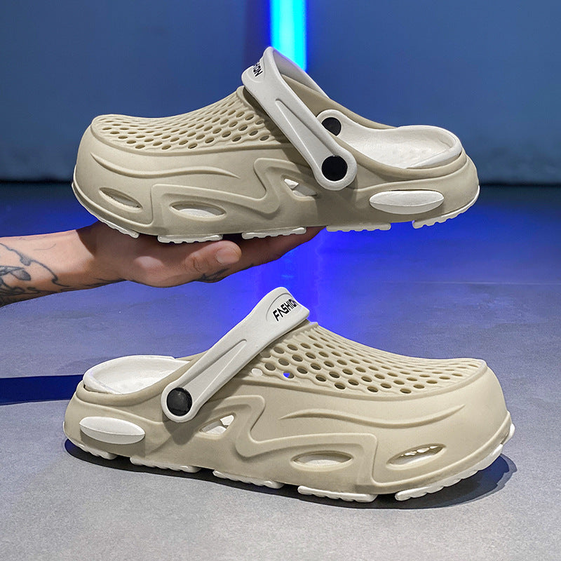 Men’s Breathable Ergonomic Clogs – Lightweight Slip-On Shoes for Garden Travel and Everyday Wear
