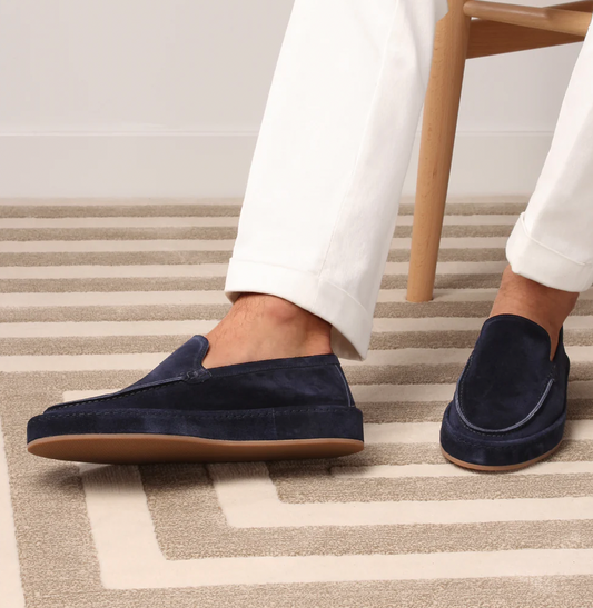Men’s Elegant Loafers – Comfortable Slip On Footwear Soft Cushion Sole Stylish Smart Casual Everyday Shoes