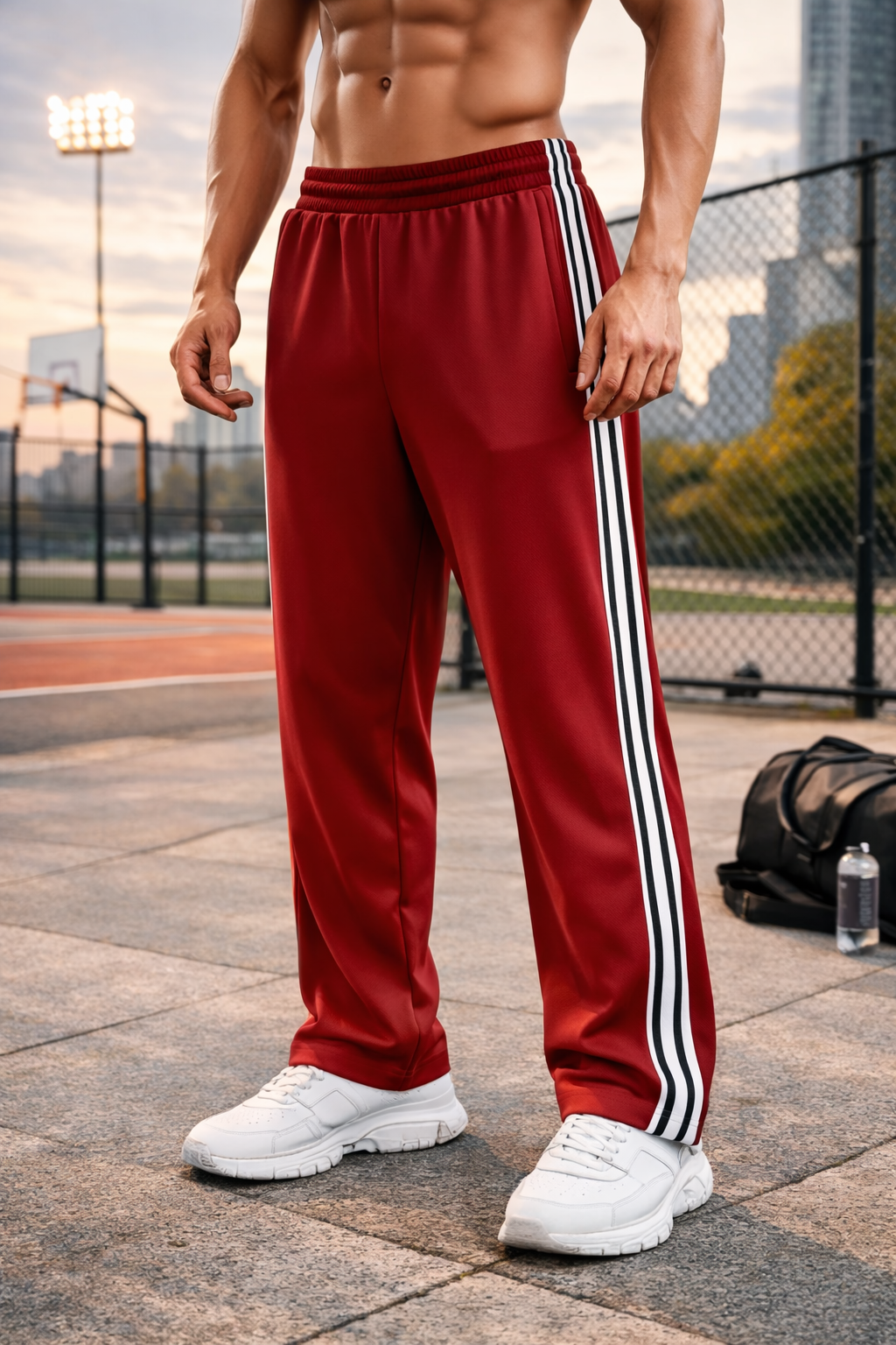Men’s Sports Trousers with Drawstring – Lightweight, Breathable & Ideal for Training and Everyday Wear (Copy)