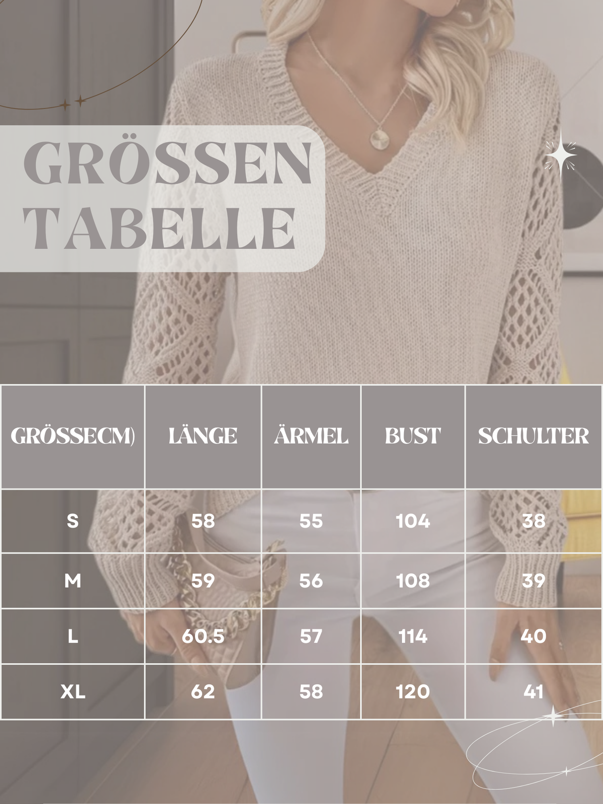 Women’s V-Neck Jumper – Soft Knit with Relaxed Everyday Fit