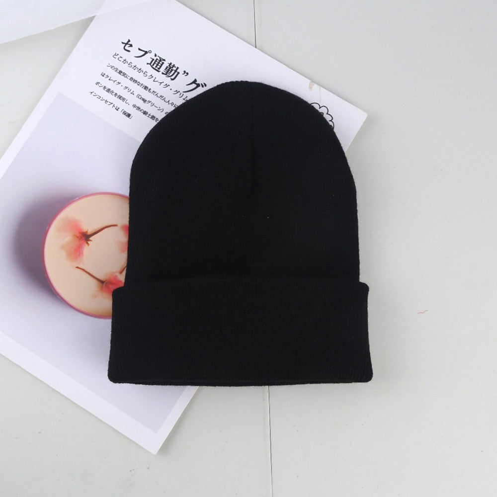 Men’s Cashmere Beanie – Soft Fold-Over Winter Hat for Everyday Cold-Weather Wear