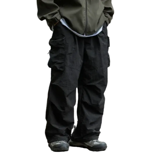 Men’s Waterproof Cargo Trousers – Relaxed Multi-Pocket Pants for Outdoor Adventures