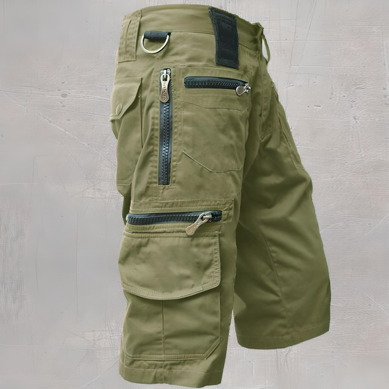 Men’s Tactical Utility Shorts – Rugged Multi-Pocket Cargo Style for Outdoor Wear