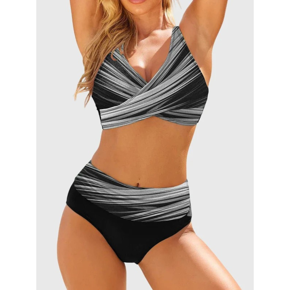Women’s Printed Bikini Set – Supportive Summer Swimwear for Beach and Pool