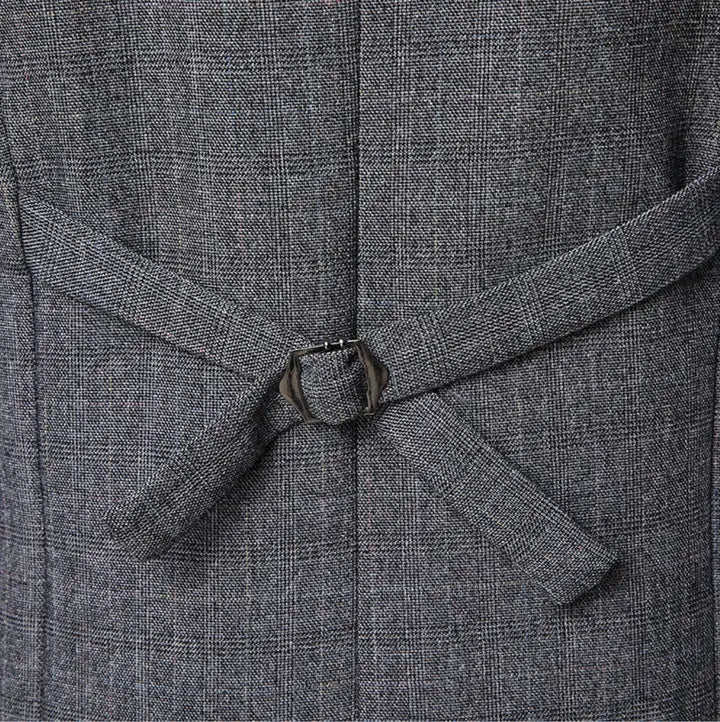 Men’s Tailored Three-Piece Suit – Waistcoat Set for Ceremonies and Smart Occasions