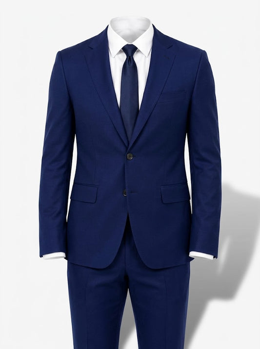Men’s Slim Two-Piece Suit – Elegant Tailoring for Weddings and Special Occasions
