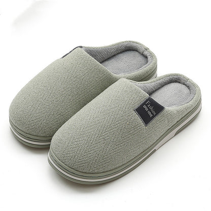 Women's Suede-Look Platform Clog Slippers - Dark Gray