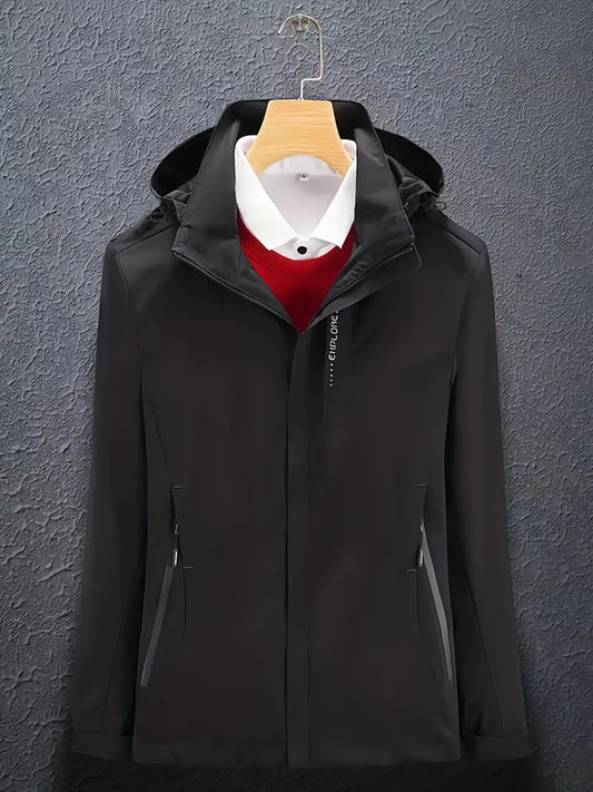 Women’s Hooded Softshell Jacket – Lightweight Windproof Outdoor Layer for Everyday Winter Wear