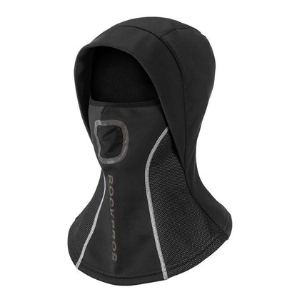 Unisex Fleece Balaclava – Hooded Winter Face Cover with Extended Neck Protection