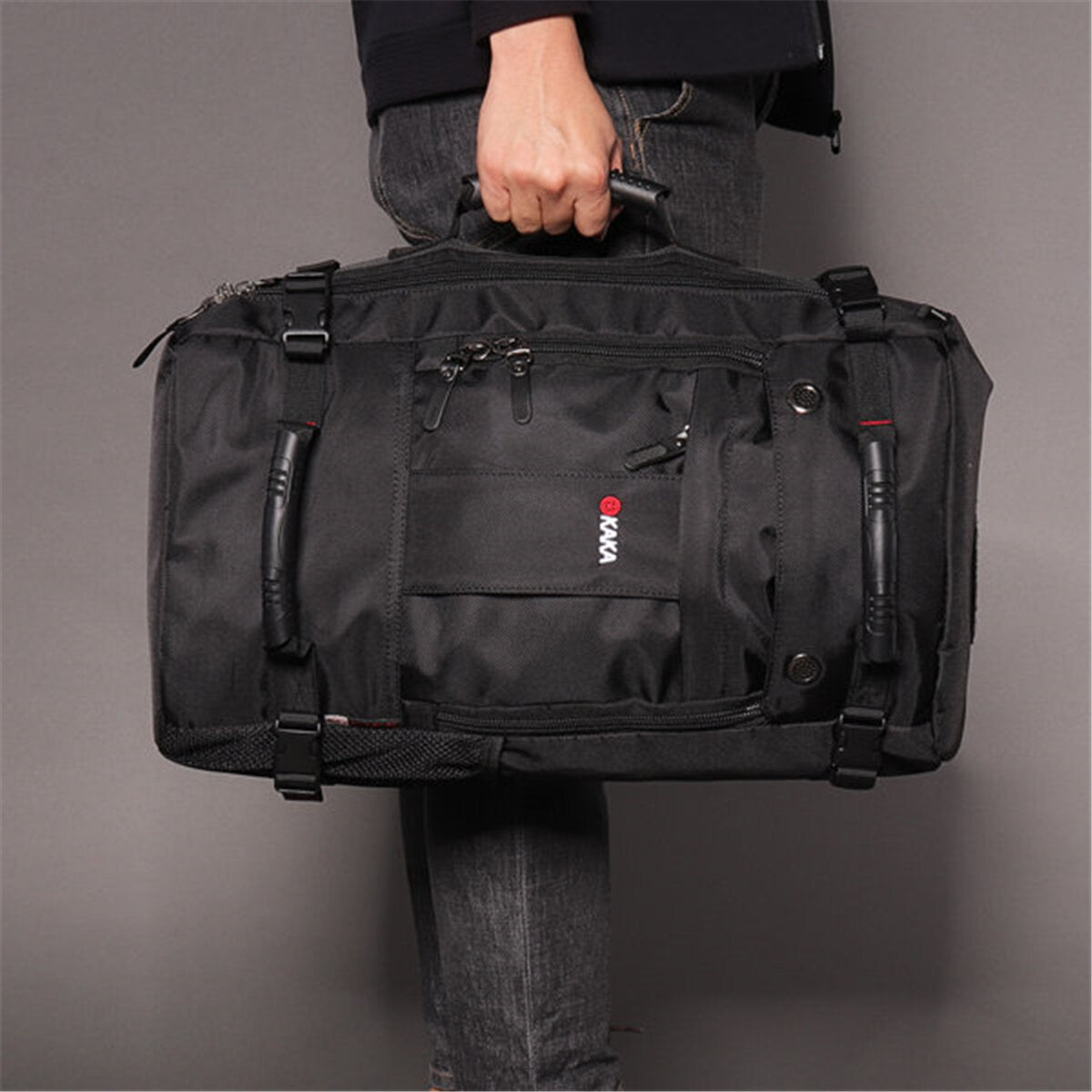 Men’s Multi-Carry Travel Backpack – Large-Capacity Laptop Bag with Convertible Carrying Options
