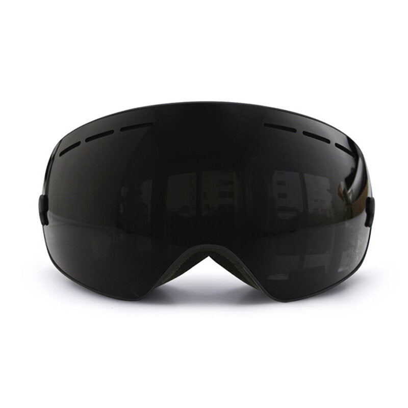 Men’s Anti-Fog Ski Goggles – Wide-Lens Snowboard Goggles with UV Protection and Helmet-Compatible Strap