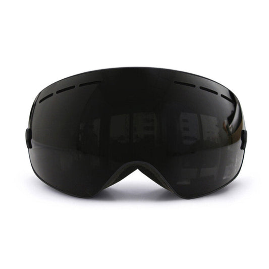 Men’s Anti-Fog Ski Goggles – Wide-Lens Snowboard Goggles with UV Protection and Helmet-Compatible Strap