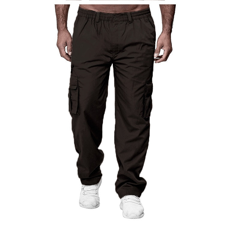Men’s Utility Cargo Trousers – Relaxed Multi-Pocket Trousers for Everyday Wear