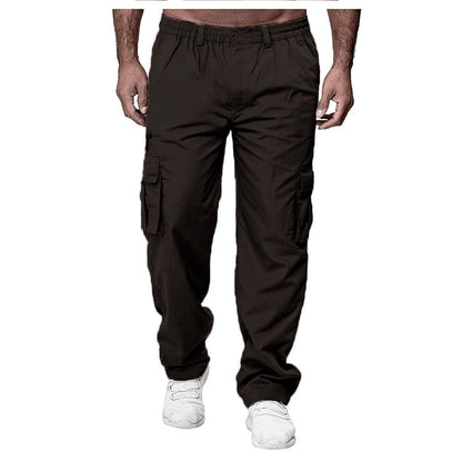 Men’s Utility Cargo Trousers – Relaxed Multi-Pocket Trousers for Everyday Wear