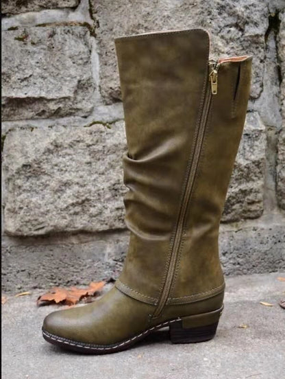 Women's Heeled Knee-High Boots