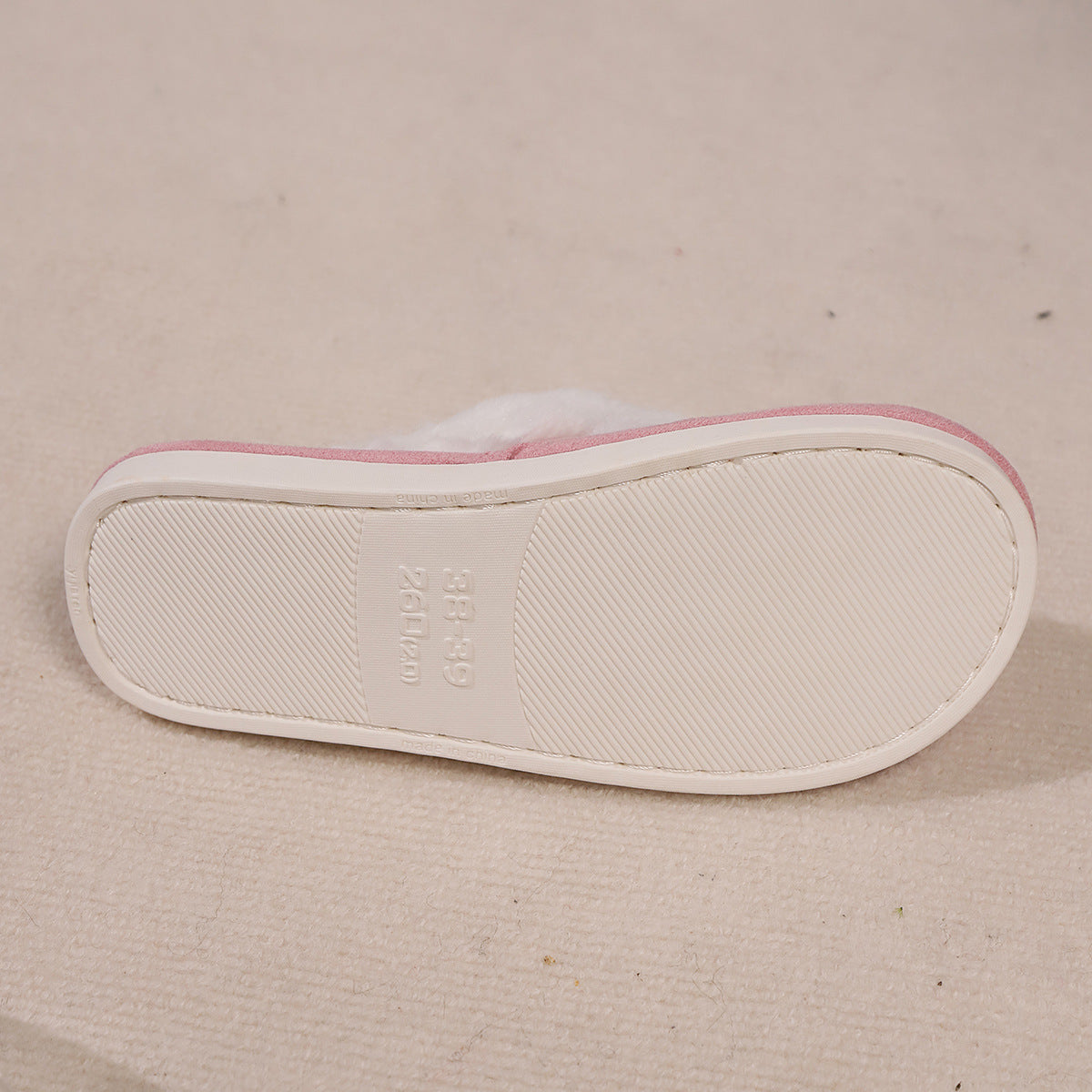 Women's Faux Fur Lined Thick-Sole Platform Clog Slippers - Beige