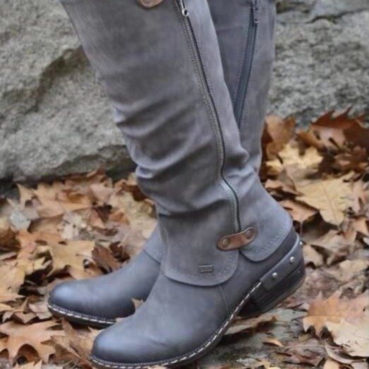 Women's Heeled Knee-High Boots