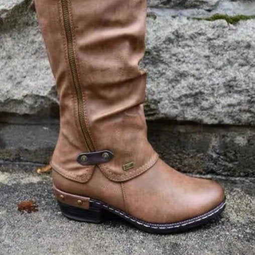 Women's Heeled Knee-High Boots