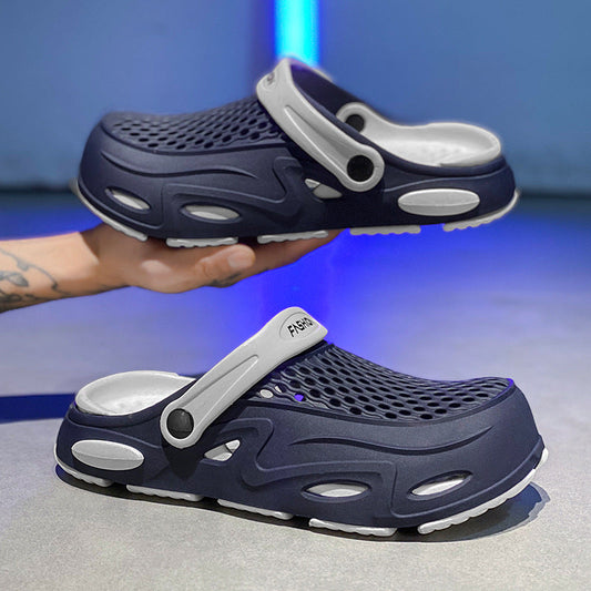 Men’s Breathable Ergonomic Clogs – Lightweight Slip-On Shoes for Garden Travel and Everyday Wear