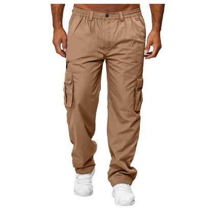 Men’s Utility Cargo Trousers – Relaxed Multi-Pocket Trousers for Everyday Wear
