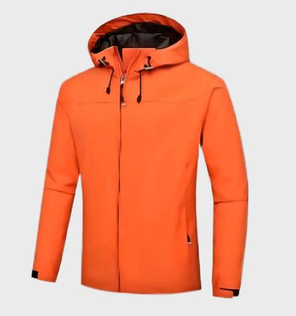 Men’s Lightweight Hooded Shell Jacket – Practical Outdoor Layer for Summer Travel