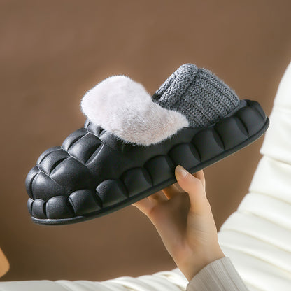 Women's Platform Clog Slippers - Black (US 5-14)