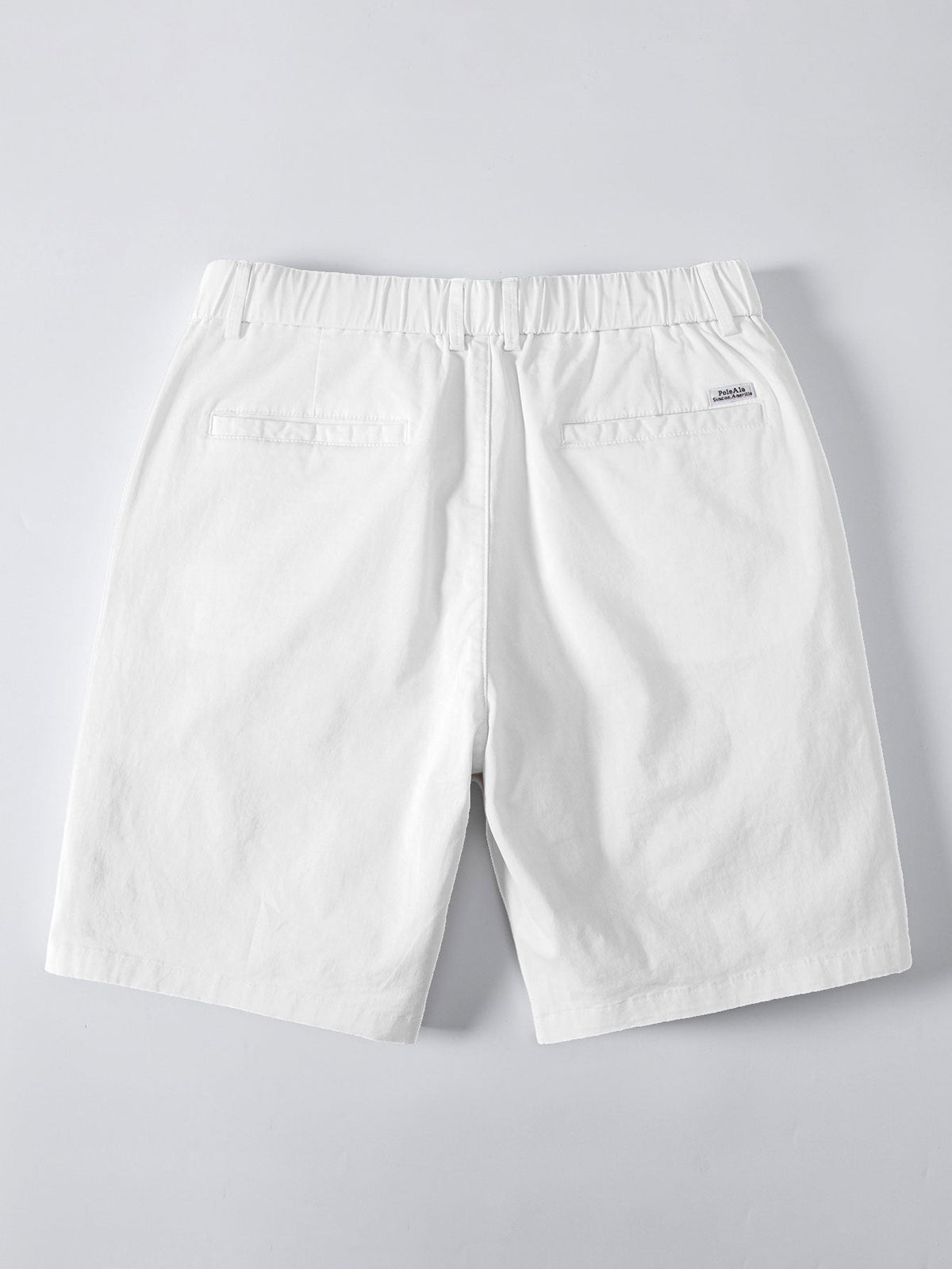 Men’s Viscose Knit Shirt with Stretch Chino Shorts – Summer Smart Casual Set