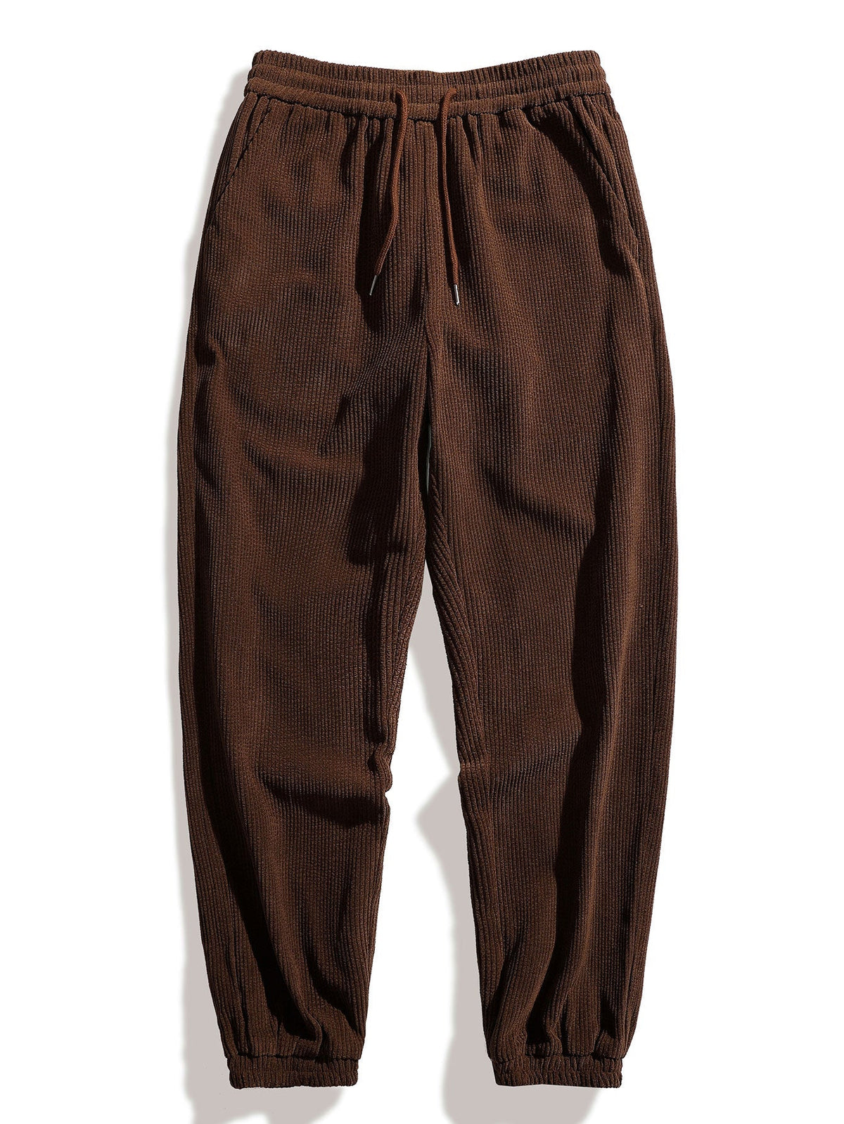 Men’s Corduroy Button Shirt with Jogger Trousers – Relaxed Autumn Co-Ord
