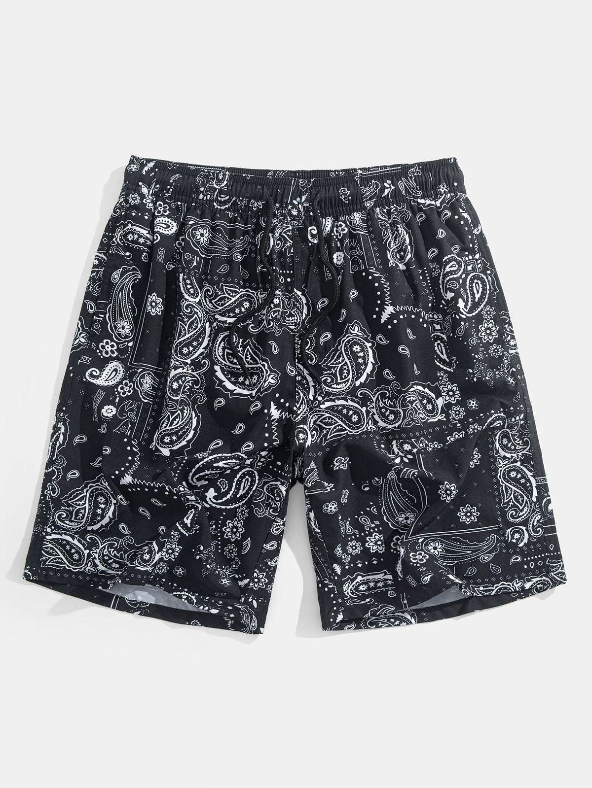 Men’s Printed Resort Shirt and Swim Shorts Set – Stretch Summer Beachwear