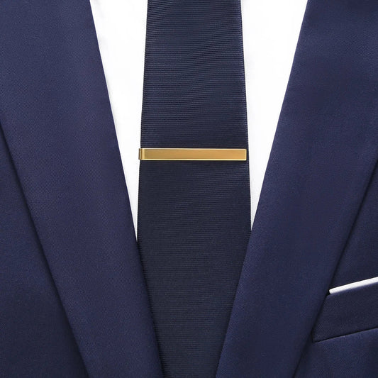 Men’s Formal Tie Clip with Clean Vintage Character for Tailored Looks