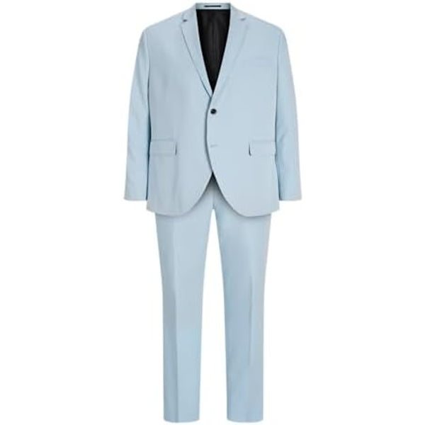 Men’s Plus-Size Two-Piece Suit – Regular-Fit Tailoring for Business and Formal Events