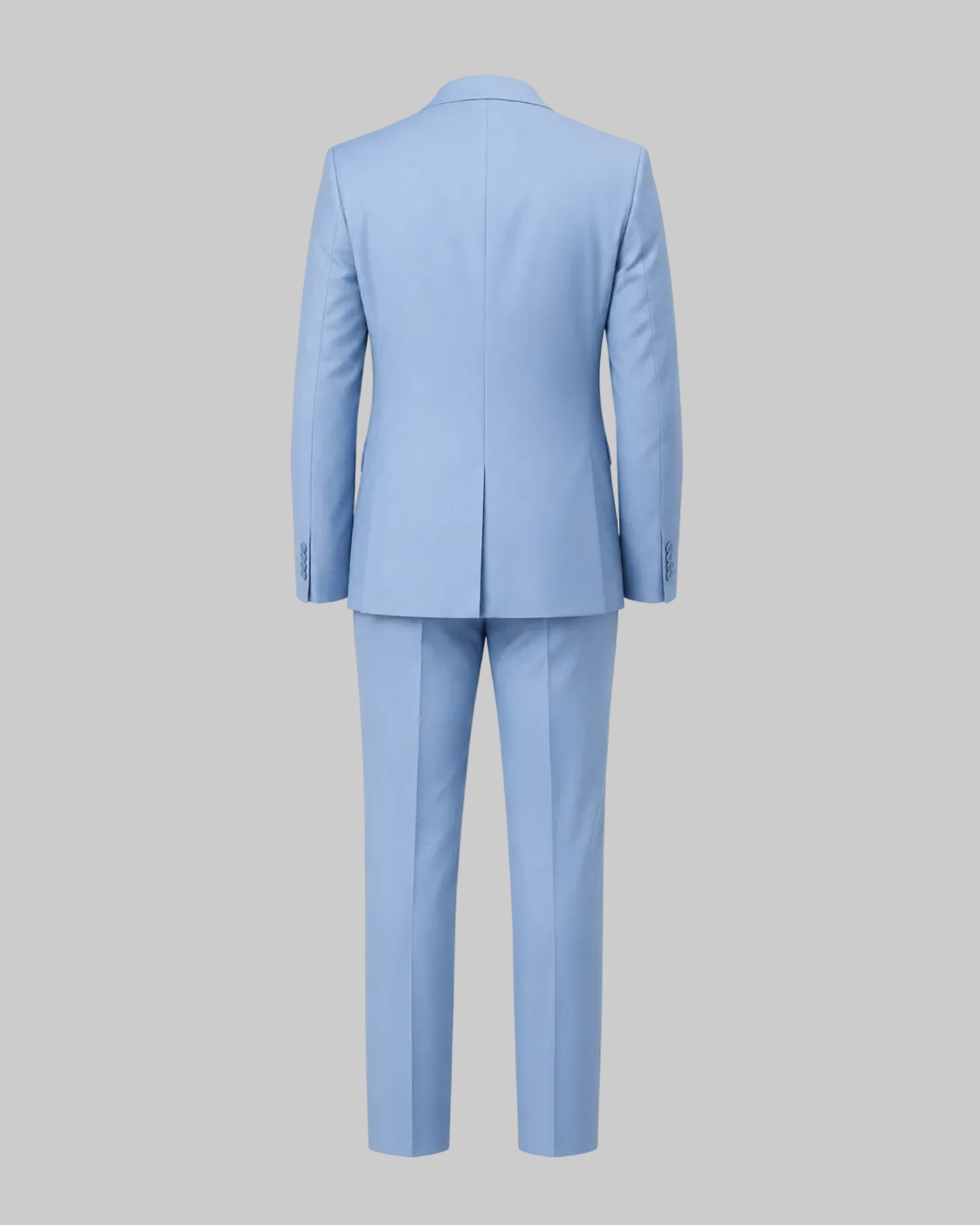 Men’s Tailored Two-Piece Suit – Stretch Blazer and Trousers for Business and Formal Events