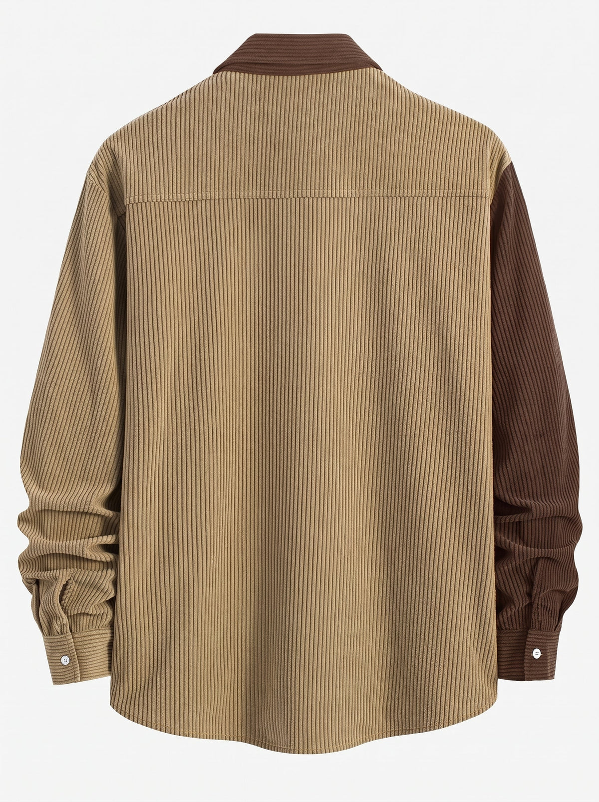 Men’s Corduroy Shirt Co-Ord – Straight-Leg Trousers for Autumn Casual Wear