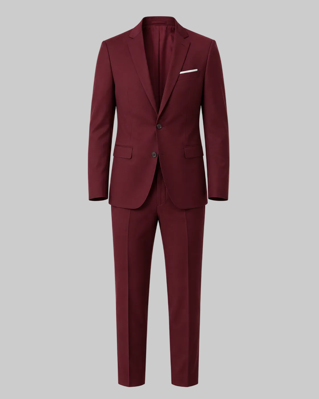 Men’s Tailored Two-Piece Suit – Stretch Blazer and Trousers for Business and Formal Events