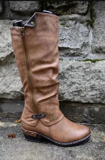 Women's Heeled Knee-High Boots