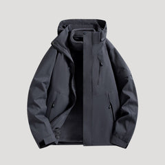 Women’s Waterproof Hooded Windbreaker Jacket – Lightweight Outdoor Layer for Walking and Daily Wear