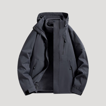 Women’s Waterproof Hooded Windbreaker Jacket – Lightweight Outdoor Layer for Walking and Daily Wear