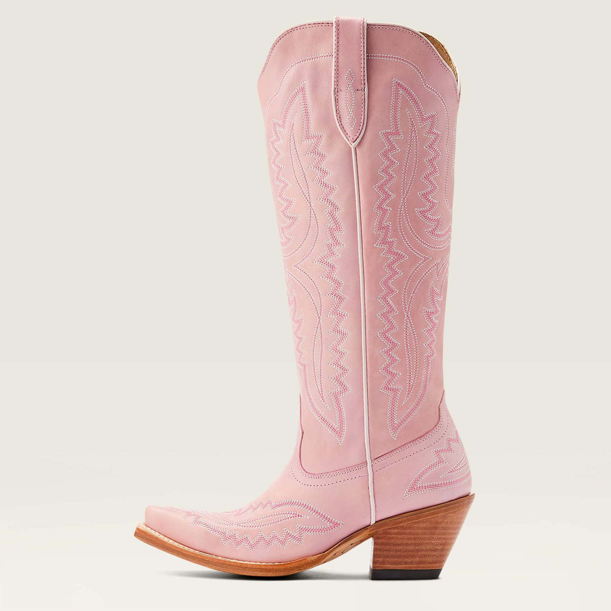 Women's Suede-Look Side Zip Pointed-Toe Chunky Chelsea Boots