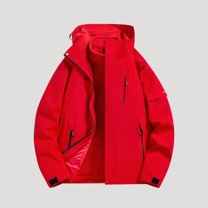 Women’s Waterproof Hooded Windbreaker Jacket – Lightweight Outdoor Layer for Walking and Daily Wear