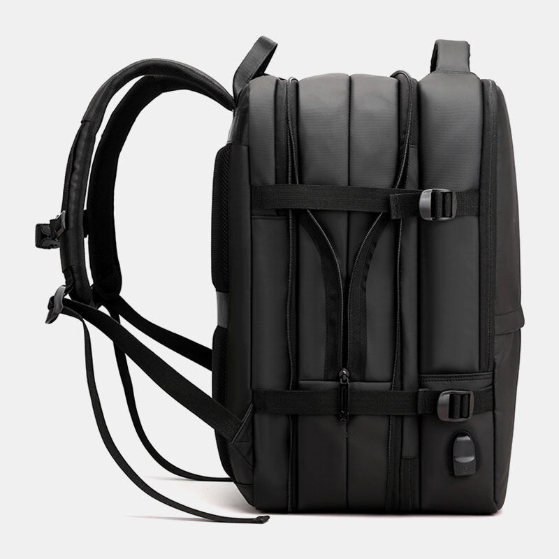 Men’s Expandable Laptop Backpack – Large-Capacity Business Travel Bag with Multi-Compartment Organised Storage