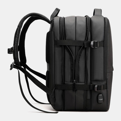 Men’s Expandable Laptop Backpack – Large-Capacity Business Travel Bag with Multi-Compartment Organised Storage