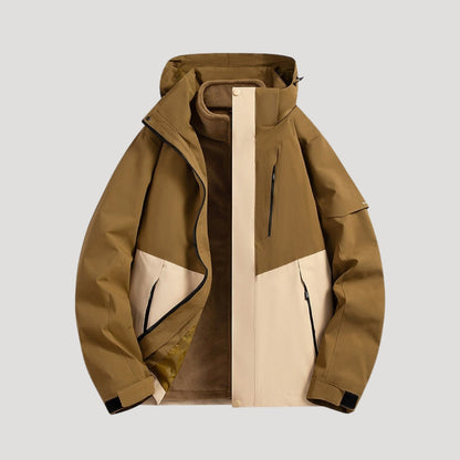 Women’s Waterproof Hooded Windbreaker Jacket – Lightweight Outdoor Layer for Walking and Daily Wear