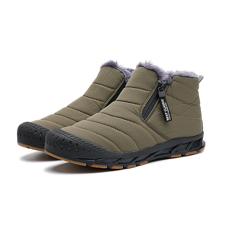 Women's Heeled Wedge Snow Boots