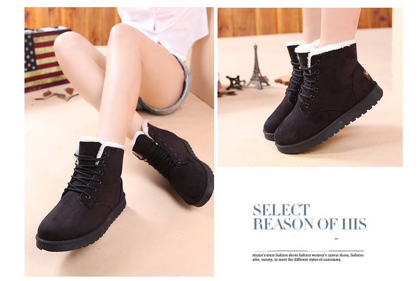 Women's Heeled Snow Boots
